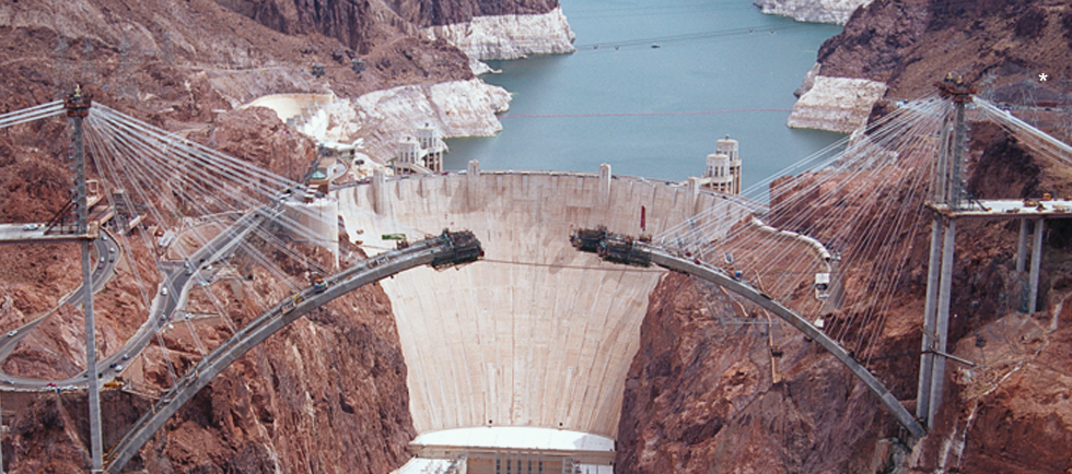 Hoover Dam Bypass | photo credit to the Federal Highway Administration, Central Federal Lands Highway Division (FHWA/CFLHD)